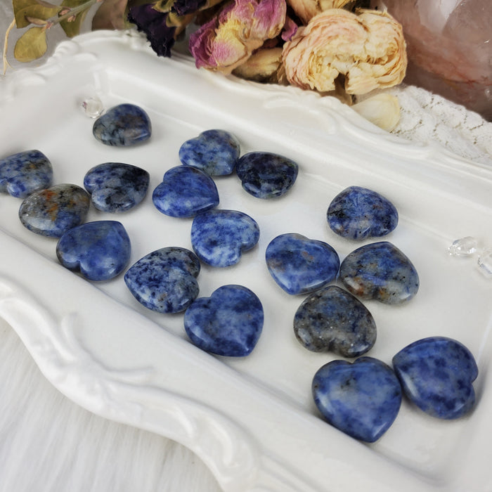 Sodalite Hearts, 1''