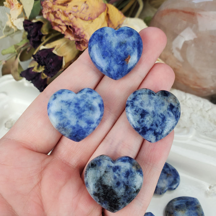 Sodalite Hearts, 1''