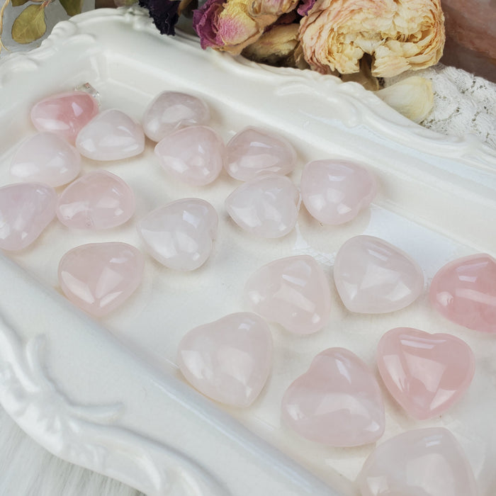 Rose Quartz Hearts, 1''