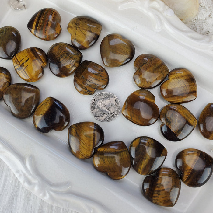 Tigers Eye Hearts, 1''