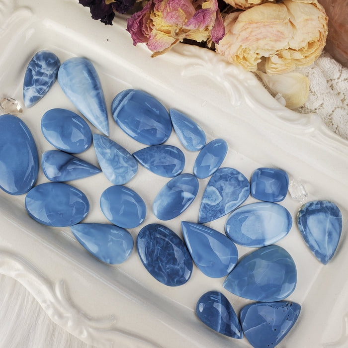 Blue Opal Cabochons