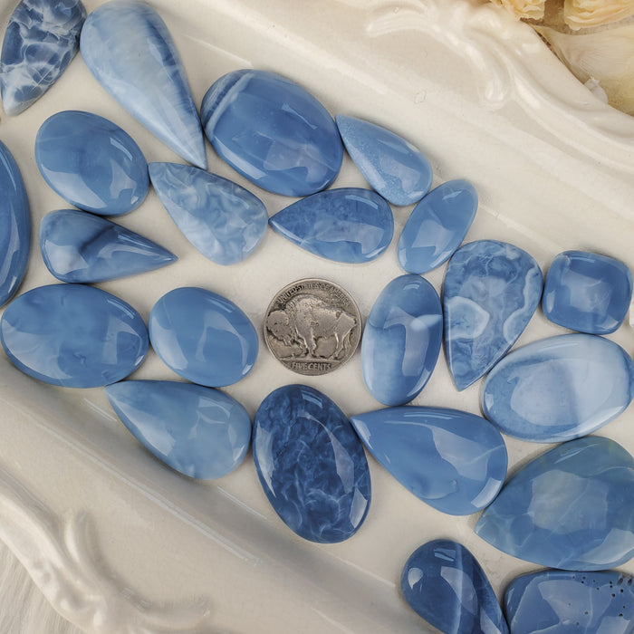 Blue Opal Cabochons