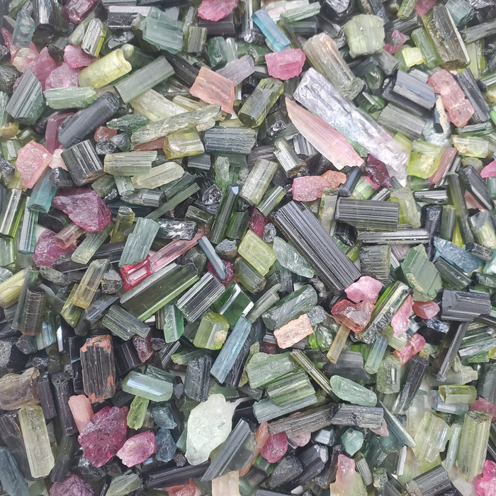 Natural Tourmaline Crystals, 10g sets