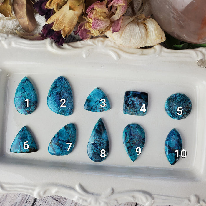 YOU PICK: Shattuckite Cabochons