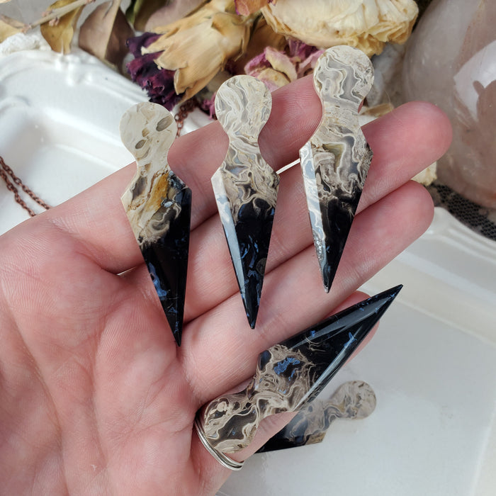 Fossil Palm Root Daggers