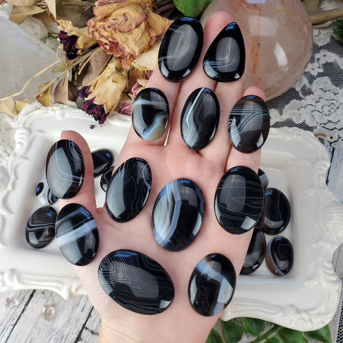 Banded Onyx Cabochons