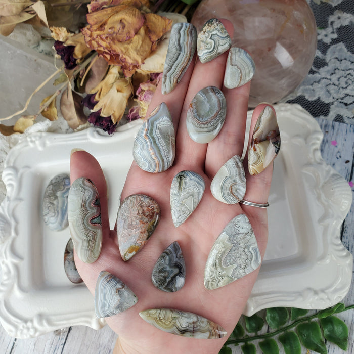 Crazy Lace Agate Cabochons