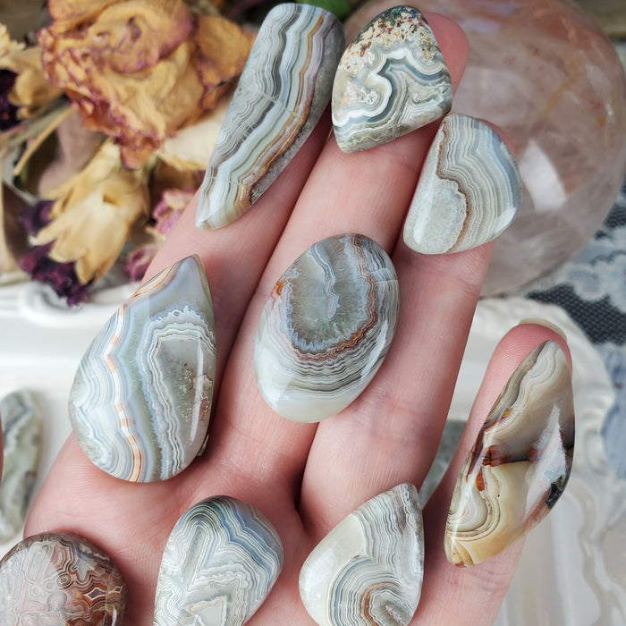 Crazy Lace Agate Cabochons