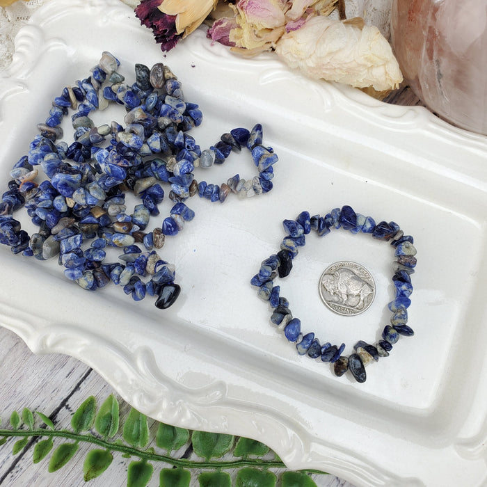 Sodalite Chip Bracelets