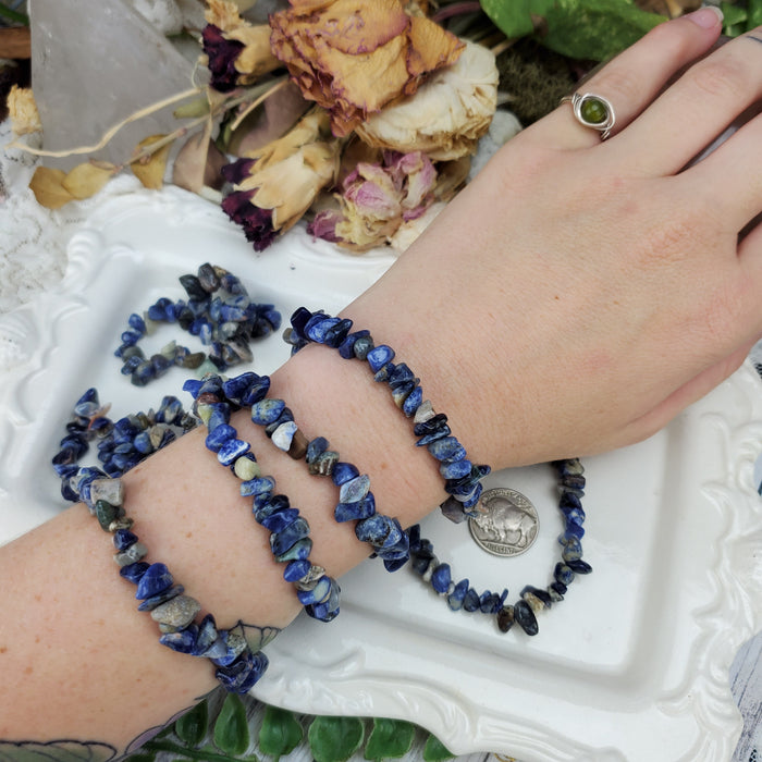 Sodalite Chip Bracelets