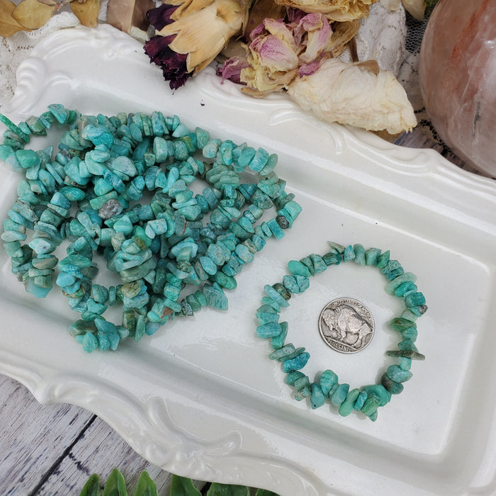 Amazonite Chip Bracelets