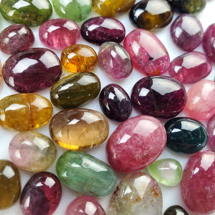 Large Tourmaline Cabochons