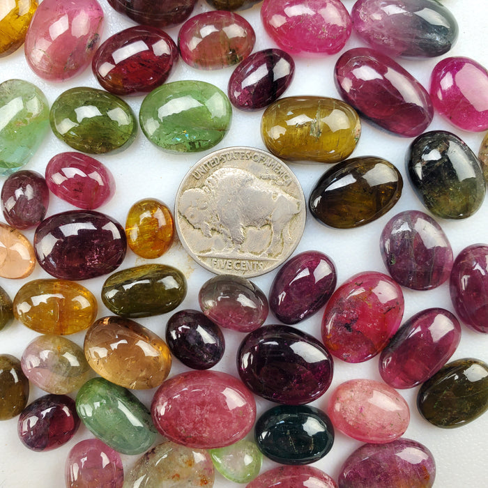 Large Tourmaline Cabochons