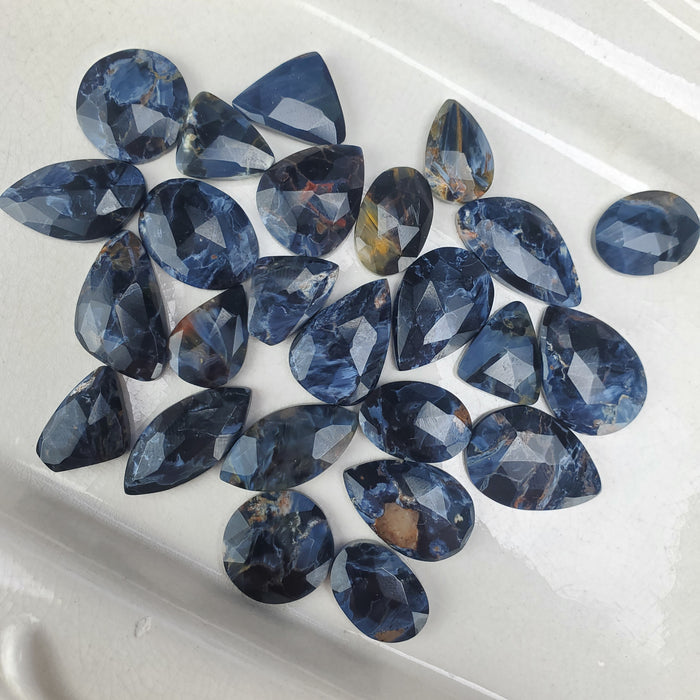 Pietersite Rose Cut Cabochons