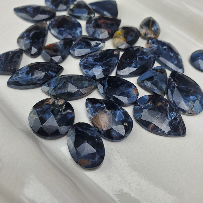 Pietersite Rose Cut Cabochons