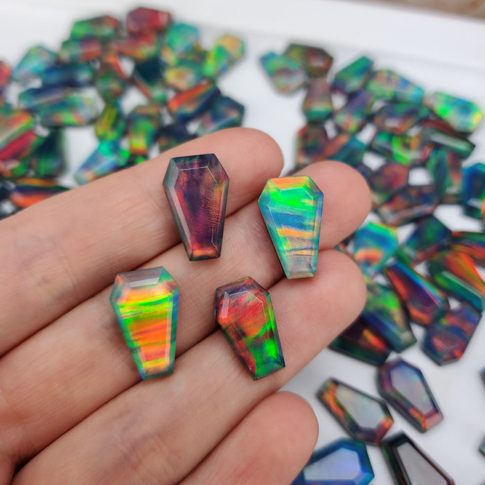 Aurora Opal Coffin Doublets