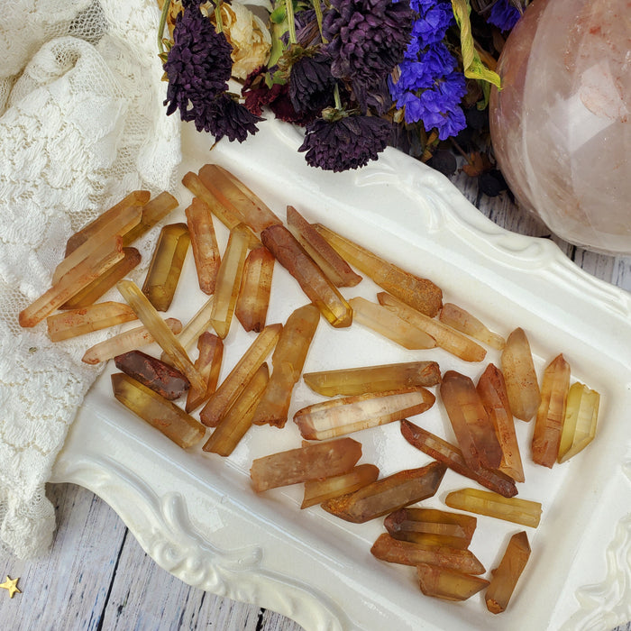 Zambian Citrine Points