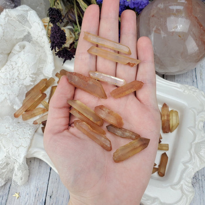 Zambian Citrine Points