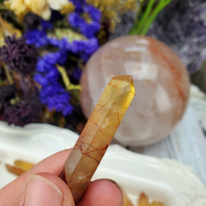 Zambian Citrine Points