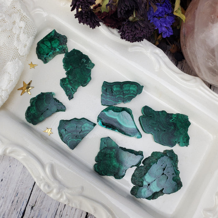 Malachite Slices