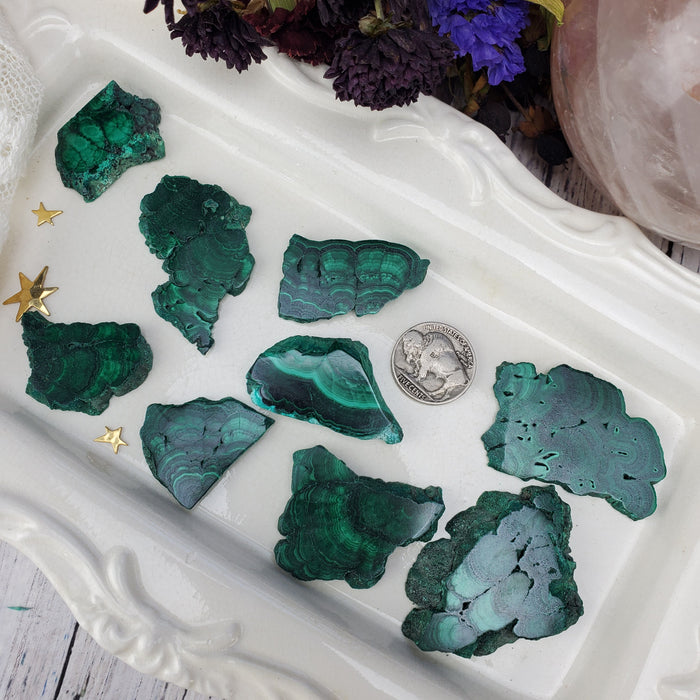 Malachite Slices