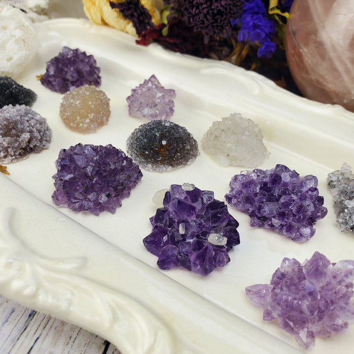 Amethyst Stalactite Roses, medium