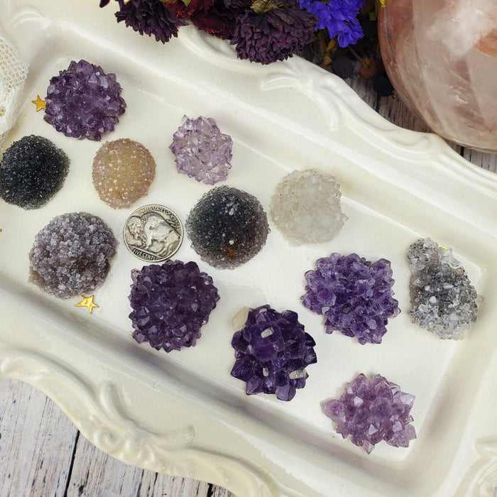 Amethyst Stalactite Roses, medium