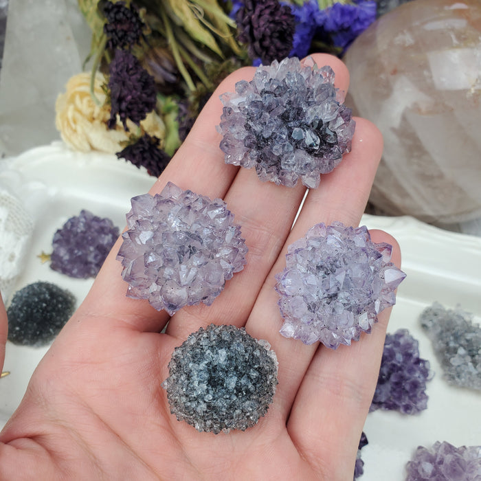 Amethyst Stalactite Roses, medium