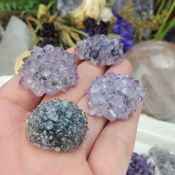 Amethyst Stalactite Roses, medium