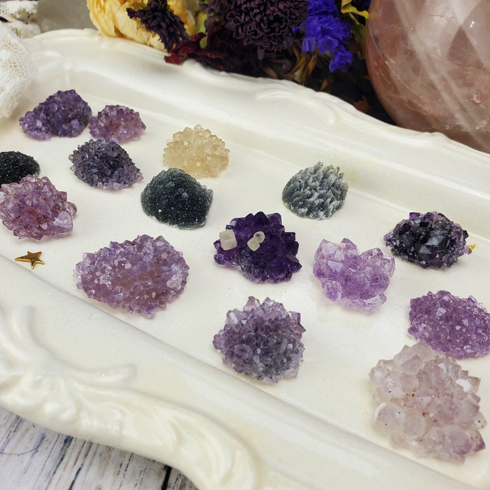 Amethyst Stalactite Roses, small