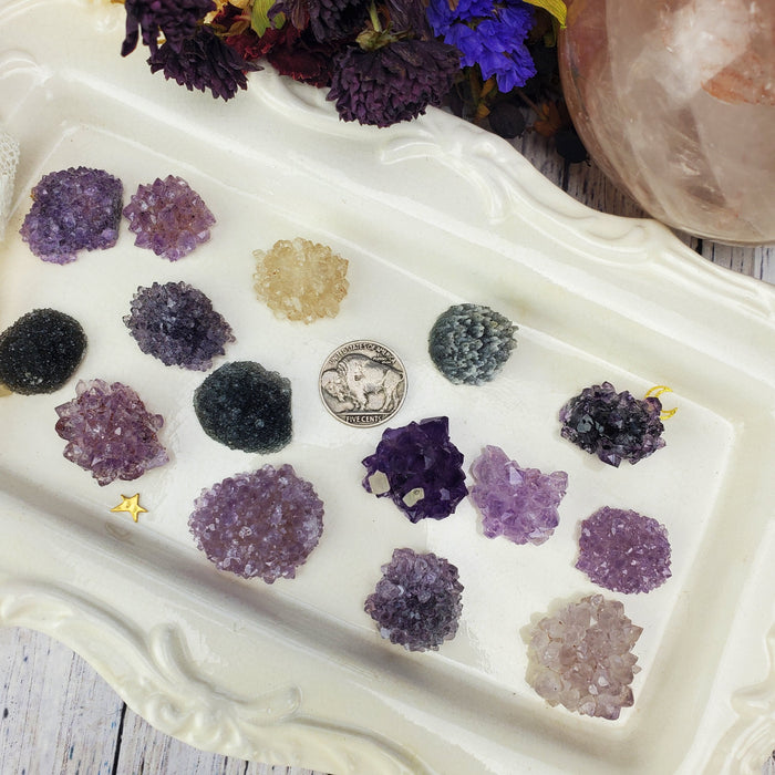 Amethyst Stalactite Roses, small