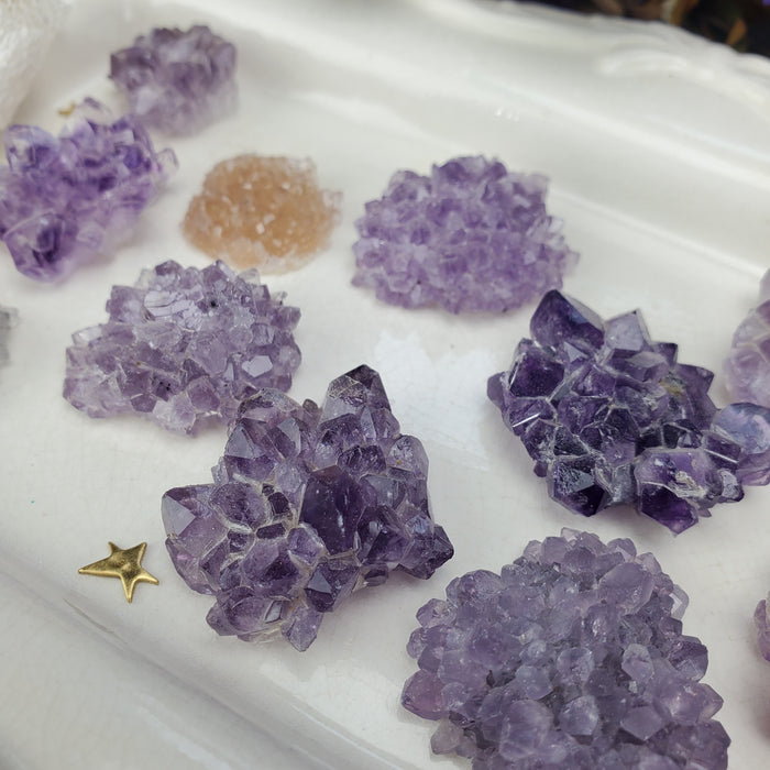 Amethyst Stalactite Roses, second quality