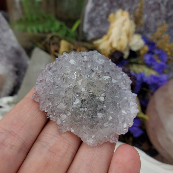 Large Amethyst Stalactite Rose, 8