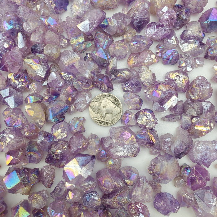 Aura Amethyst Chunky Points