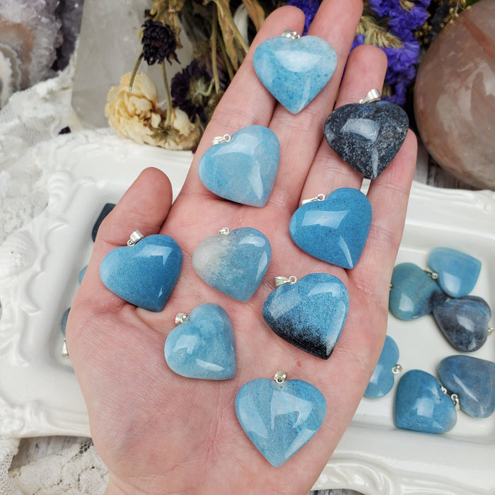 Trolleite Heart Pendants