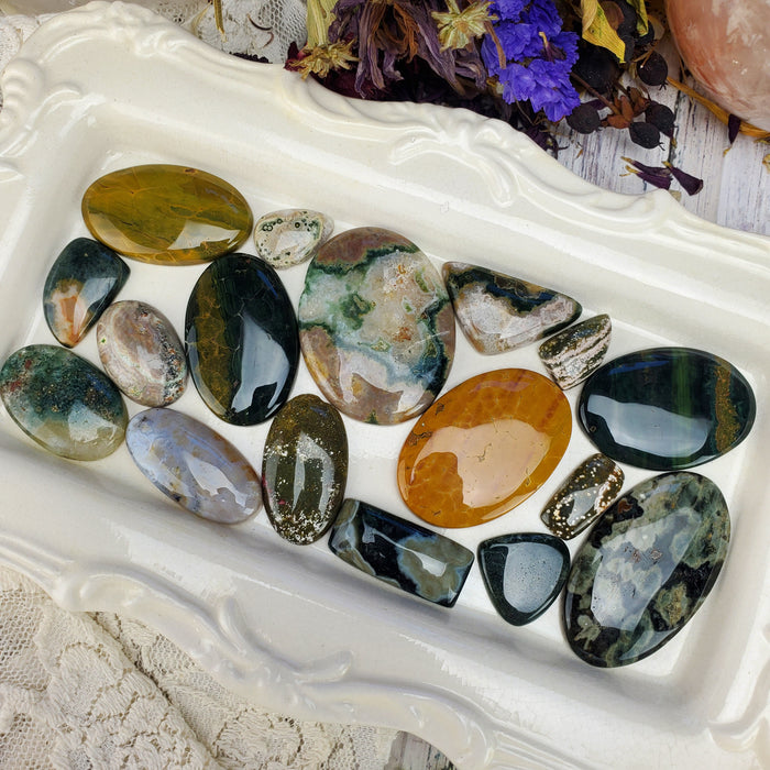 Ocean Jasper Cabochons