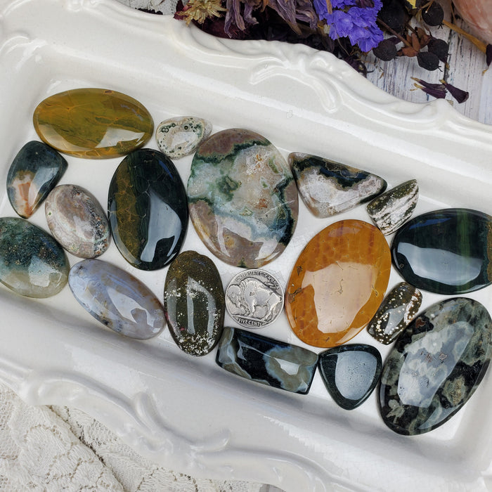 Ocean Jasper Cabochons