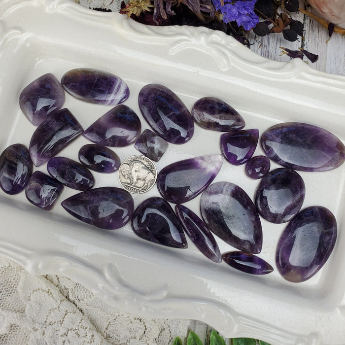 Amethyst Cabochons