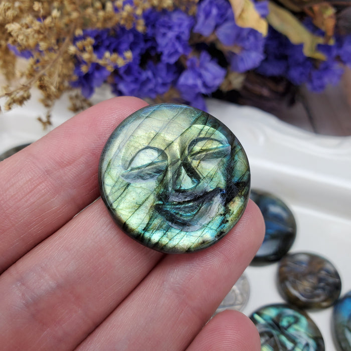 Labradorite Face Cabochons