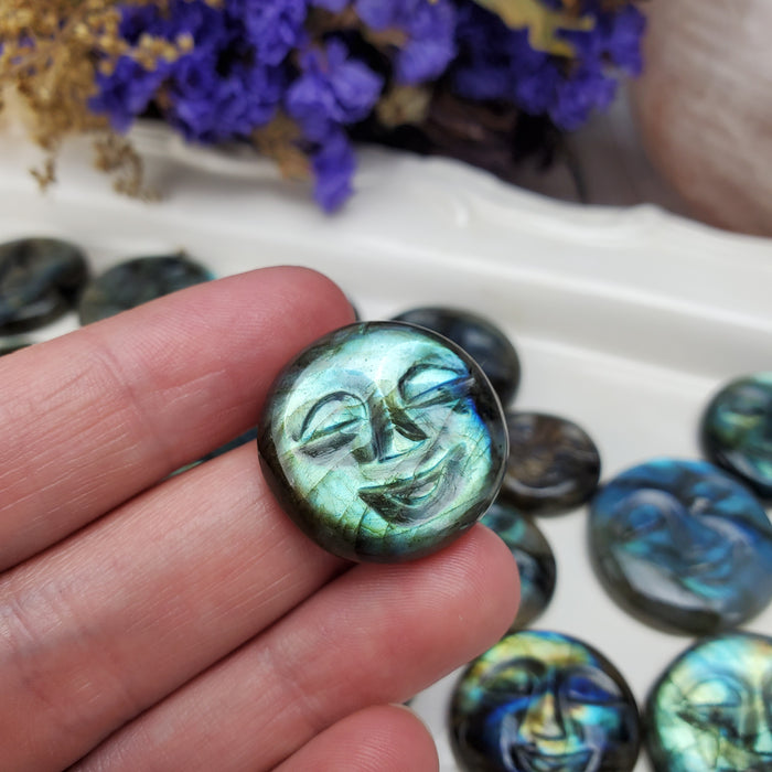 Labradorite Face Cabochons