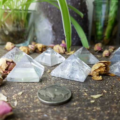 Brazilian Clear Quartz Pyramids