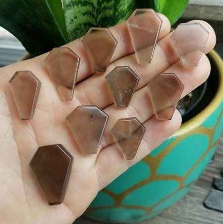 Smoky Quartz Coffin Sets