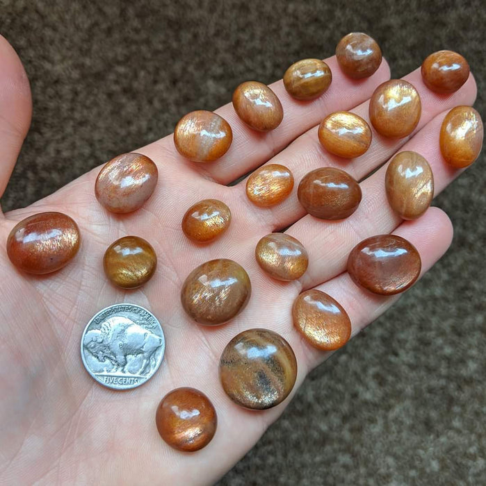 Sunstone Cabochons