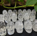 Clear Quartz Carved Skulls