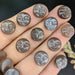 Grey Moonstone Face Carving Cabochons