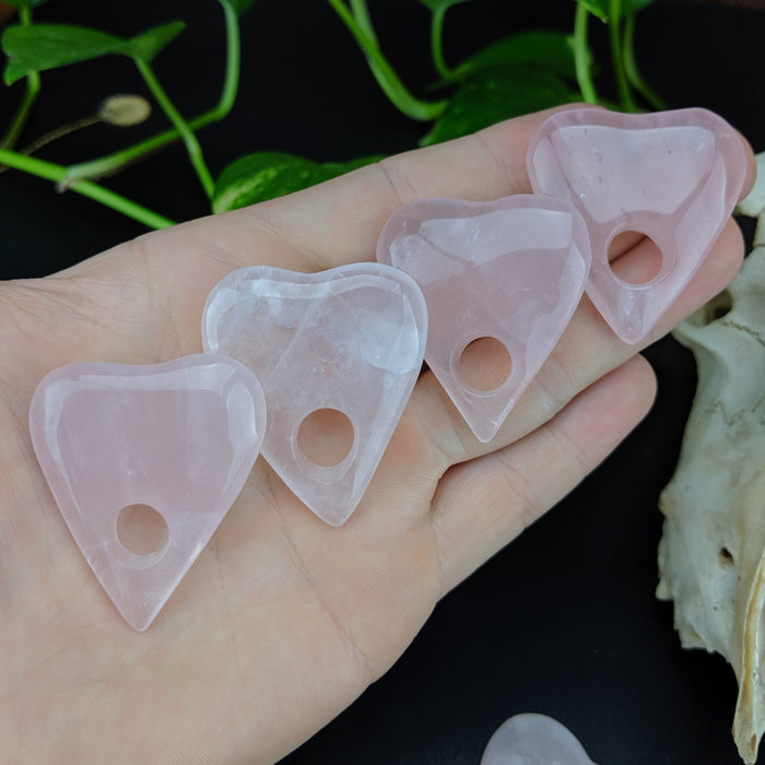 Rose Quartz Planchette 