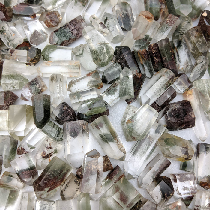 Green Quartz Small Polished Points, Natural