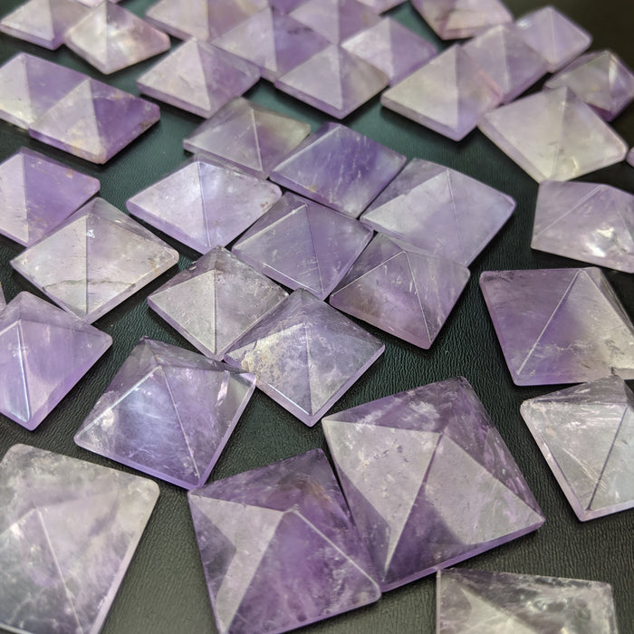 Amethyst Pyramids