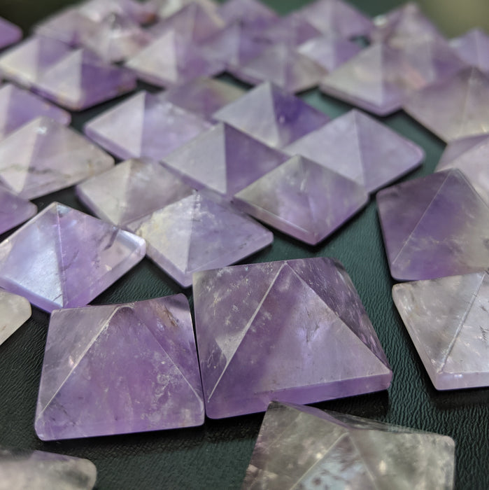 Amethyst Pyramids