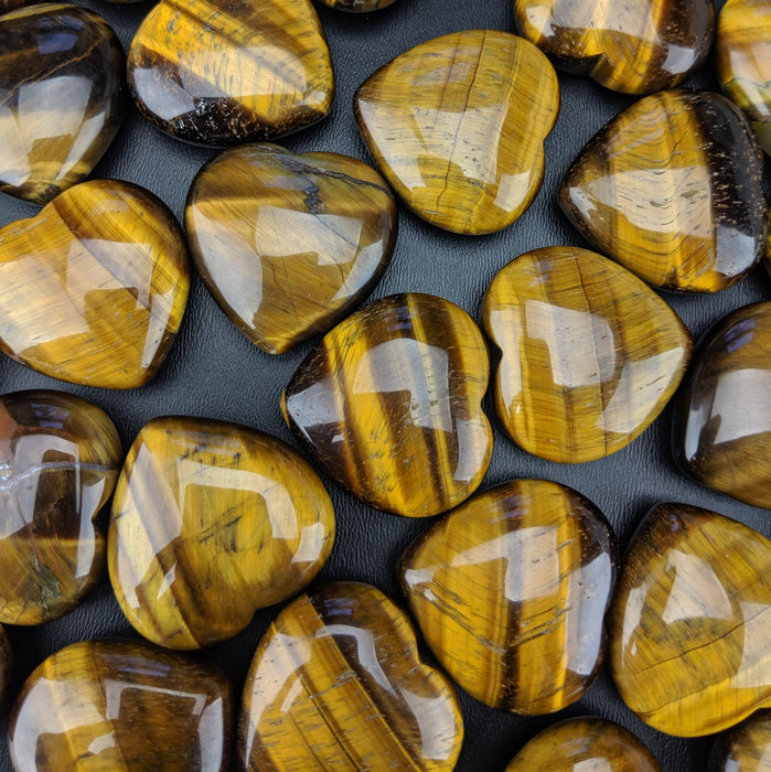 Tigers Eye Hearts